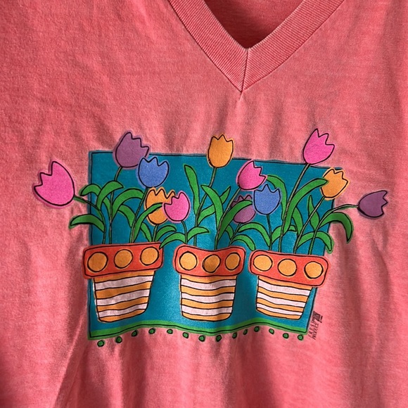 Vintage Fresh Produce Graphic Tee Shirt Size Medium - Picture 2 of 9